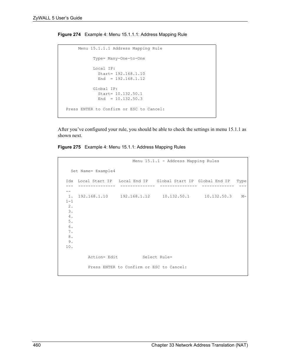 ZyXEL Communications ZyXEL ZyWALL 5 User Manual | Page 461 / 667