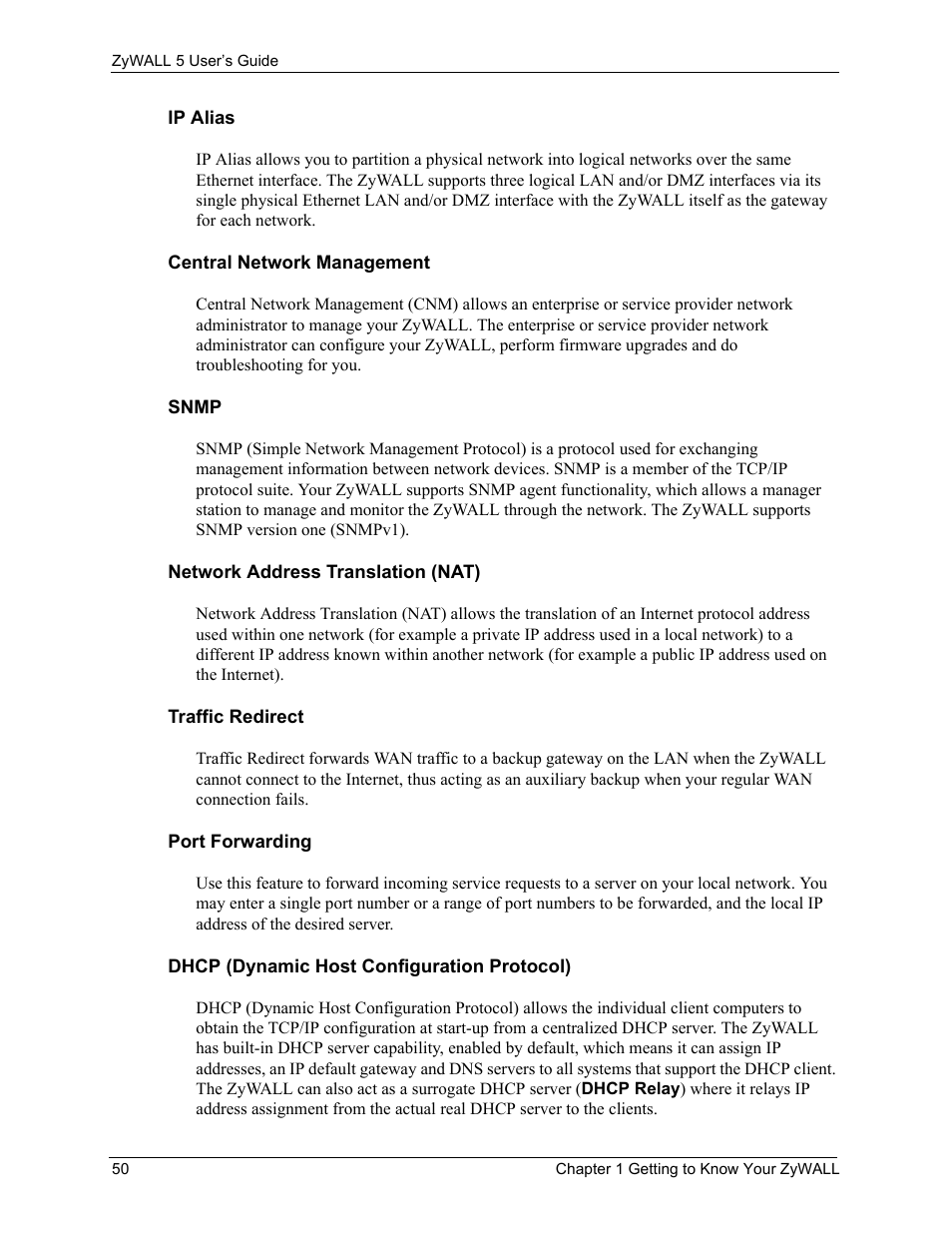 ZyXEL Communications ZyXEL ZyWALL 5 User Manual | Page 51 / 667