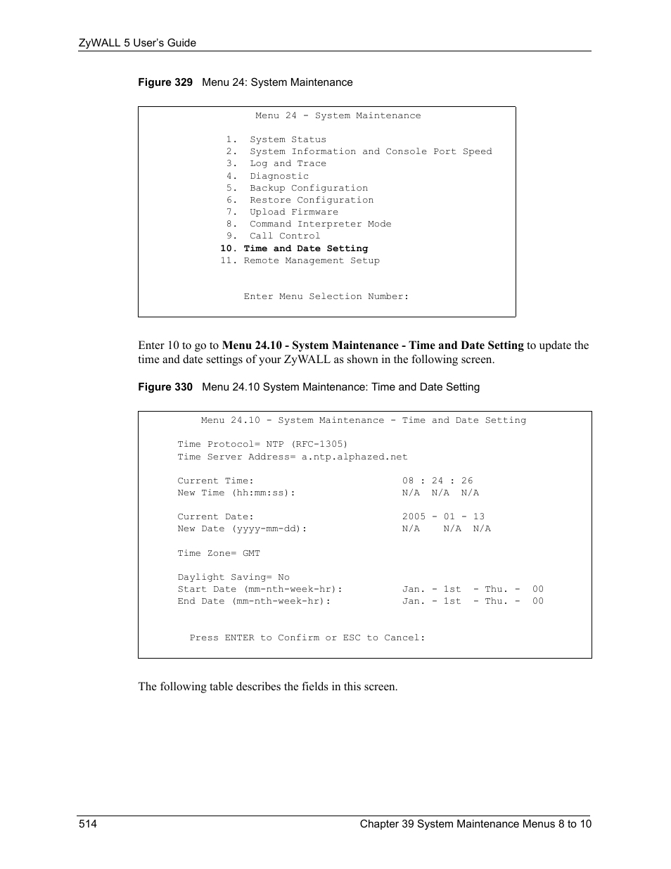 ZyXEL Communications ZyXEL ZyWALL 5 User Manual | Page 515 / 667