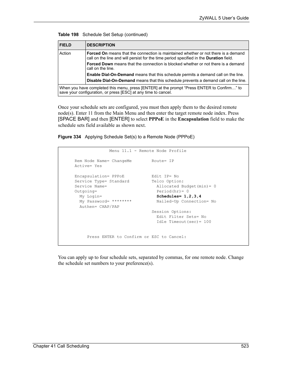 ZyXEL Communications ZyXEL ZyWALL 5 User Manual | Page 524 / 667