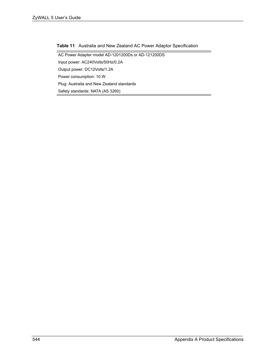 ZyXEL Communications ZyXEL ZyWALL 5 User Manual | Page 545 / 667