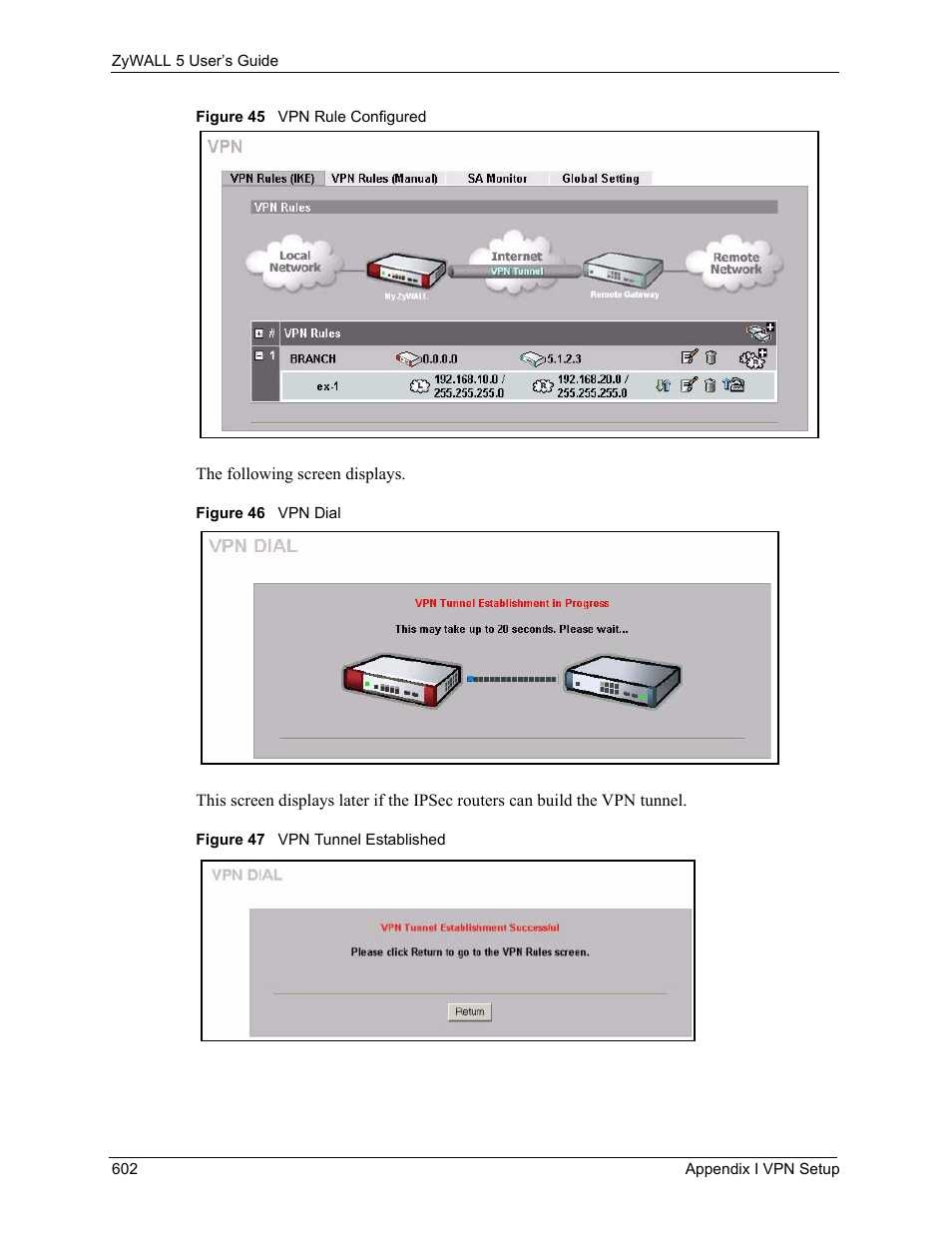 ZyXEL Communications ZyXEL ZyWALL 5 User Manual | Page 603 / 667