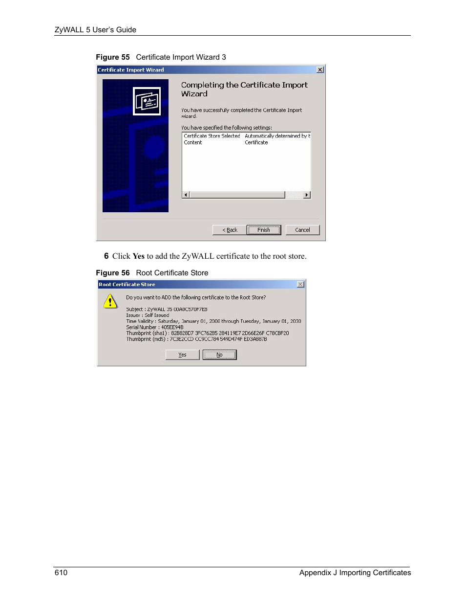 ZyXEL Communications ZyXEL ZyWALL 5 User Manual | Page 611 / 667