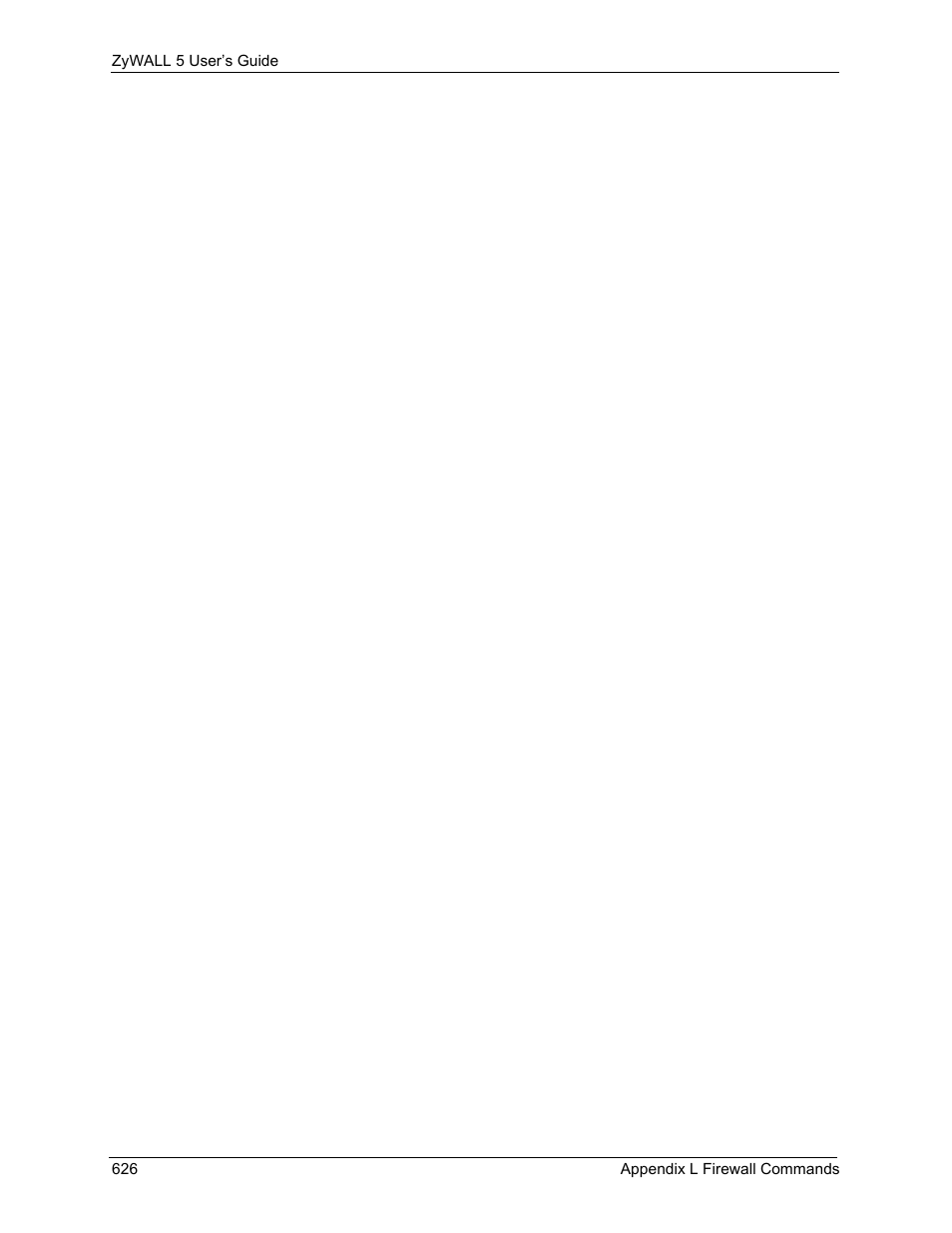 ZyXEL Communications ZyXEL ZyWALL 5 User Manual | Page 627 / 667
