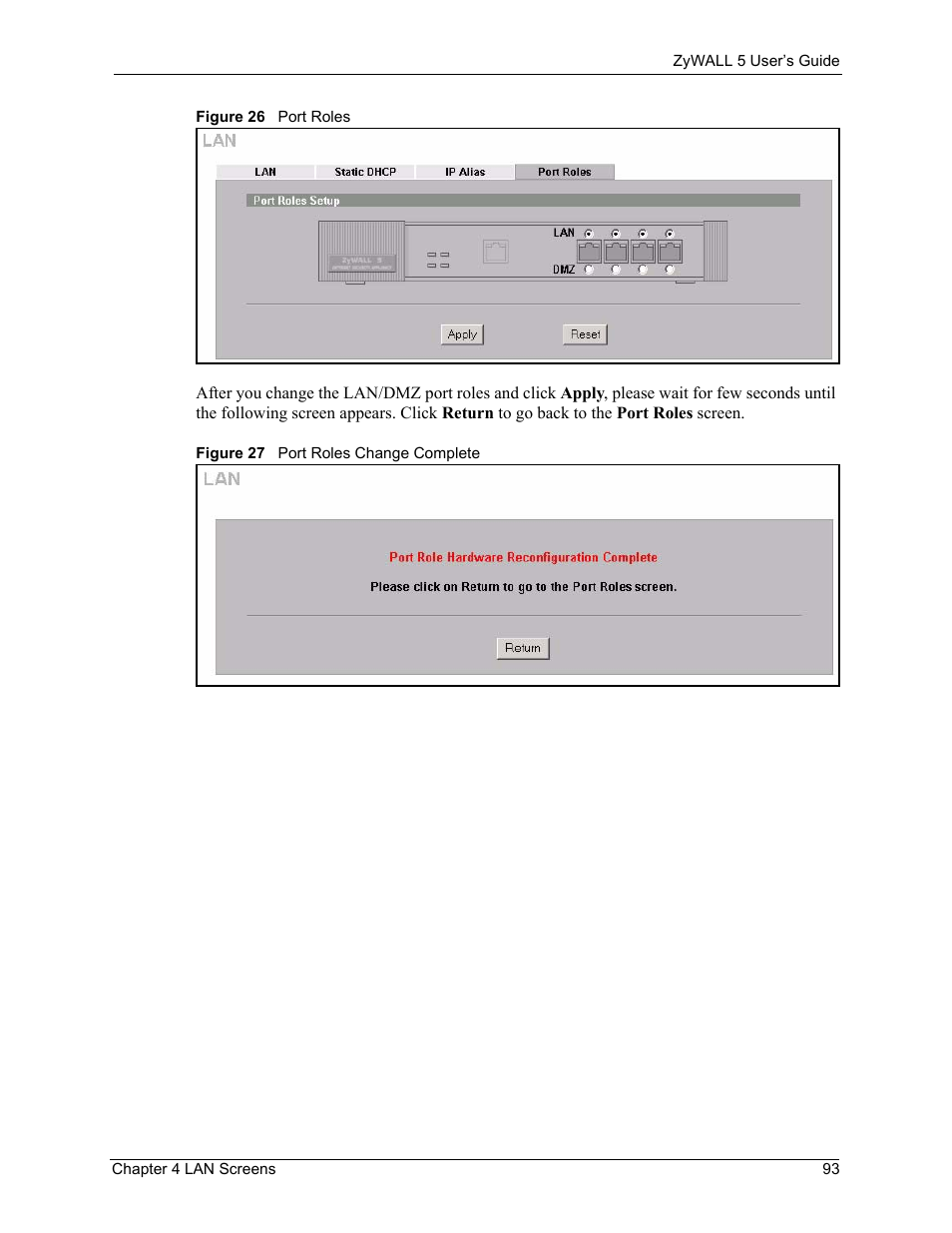 ZyXEL Communications ZyXEL ZyWALL 5 User Manual | Page 94 / 667