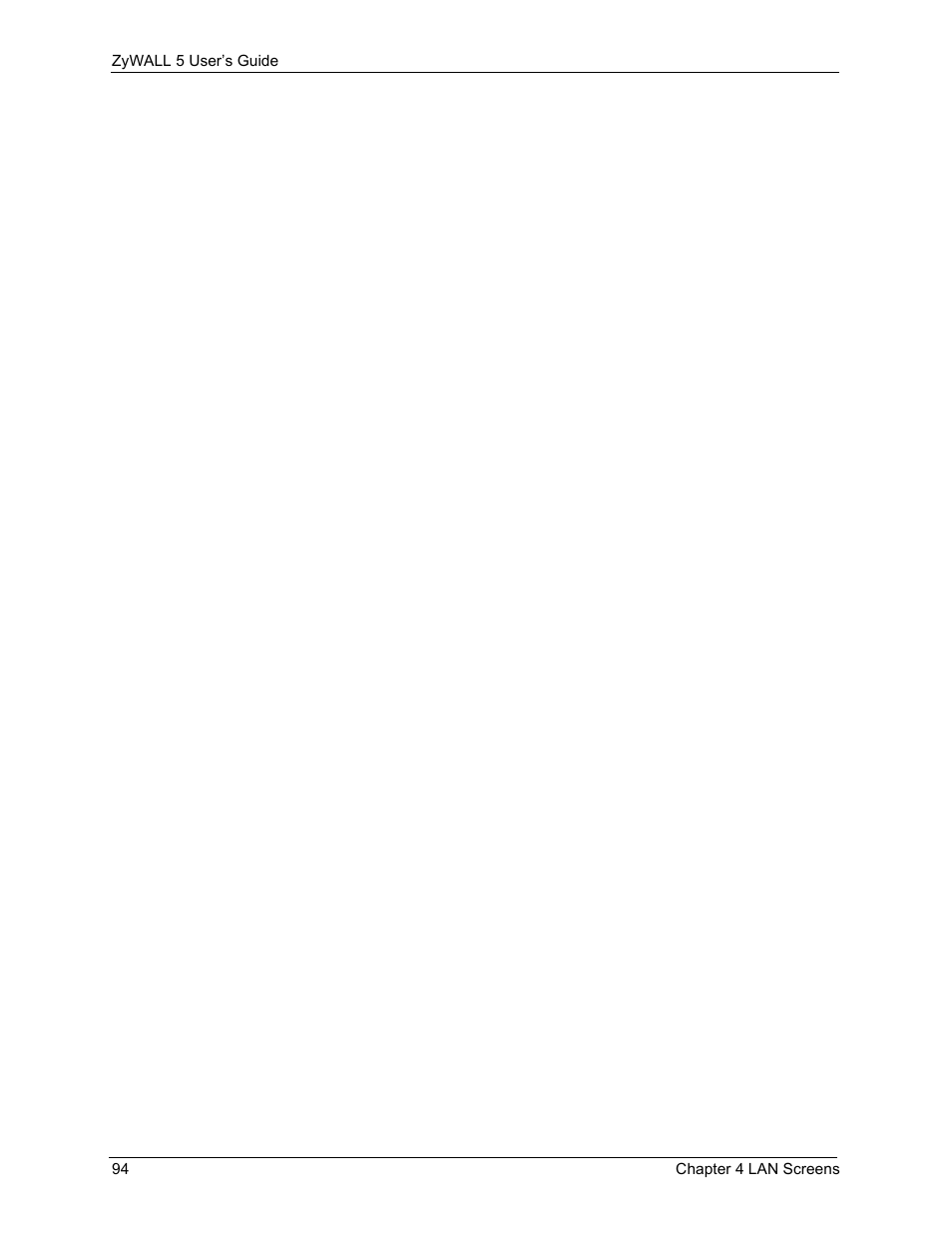 ZyXEL Communications ZyXEL ZyWALL 5 User Manual | Page 95 / 667