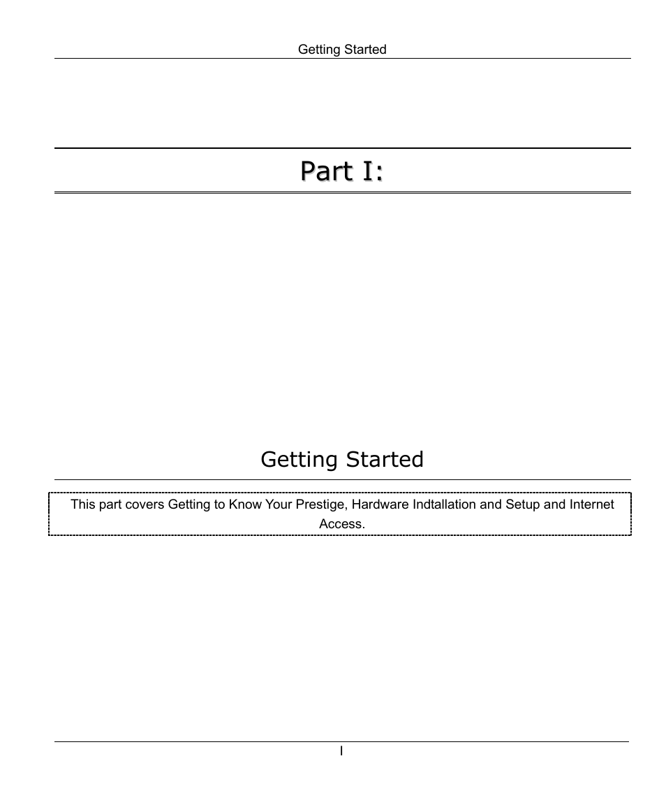 Getting started | ZyXEL Communications Prestige 645R User Manual | Page 23 / 180