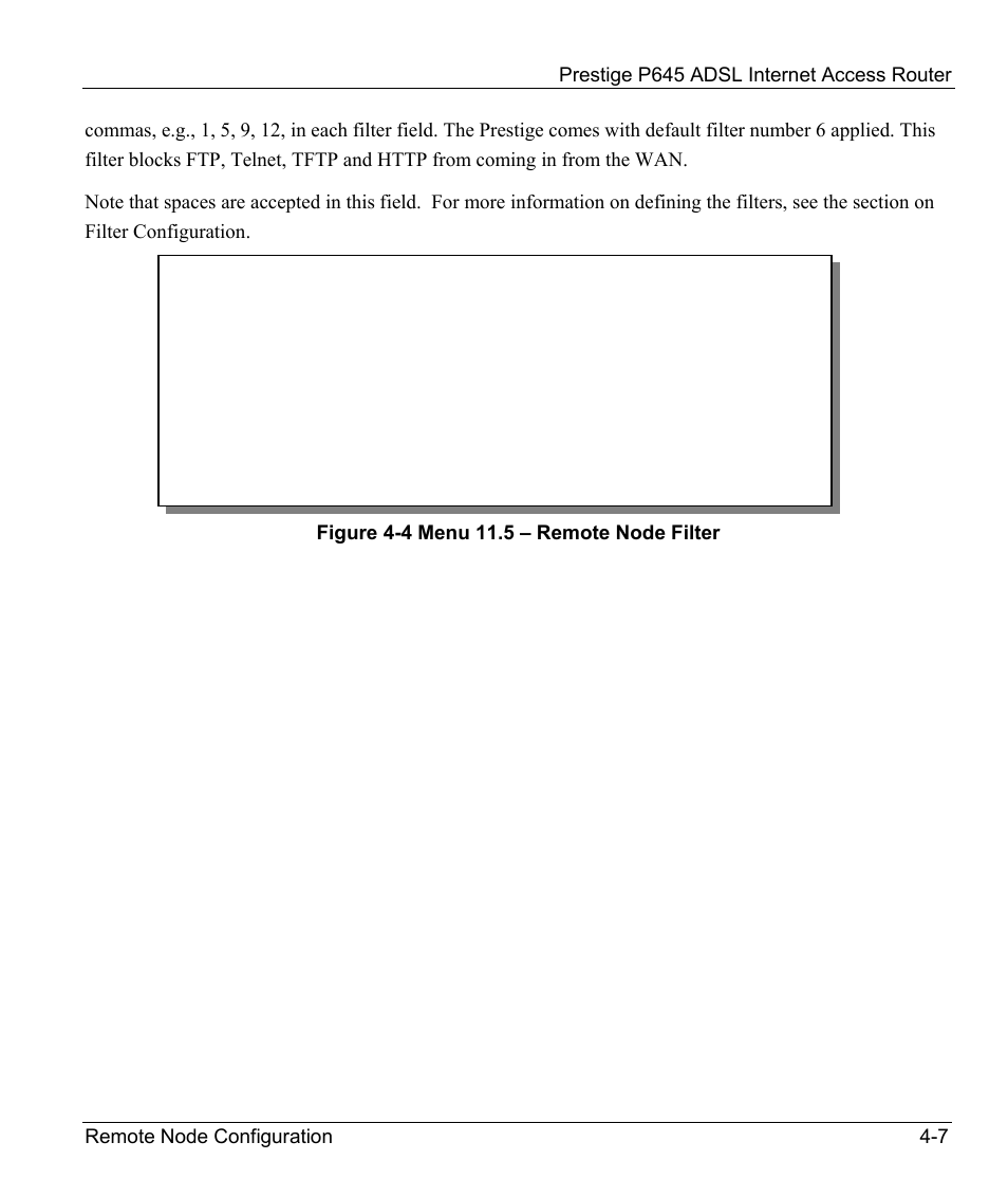 ZyXEL Communications Prestige 645R User Manual | Page 69 / 180