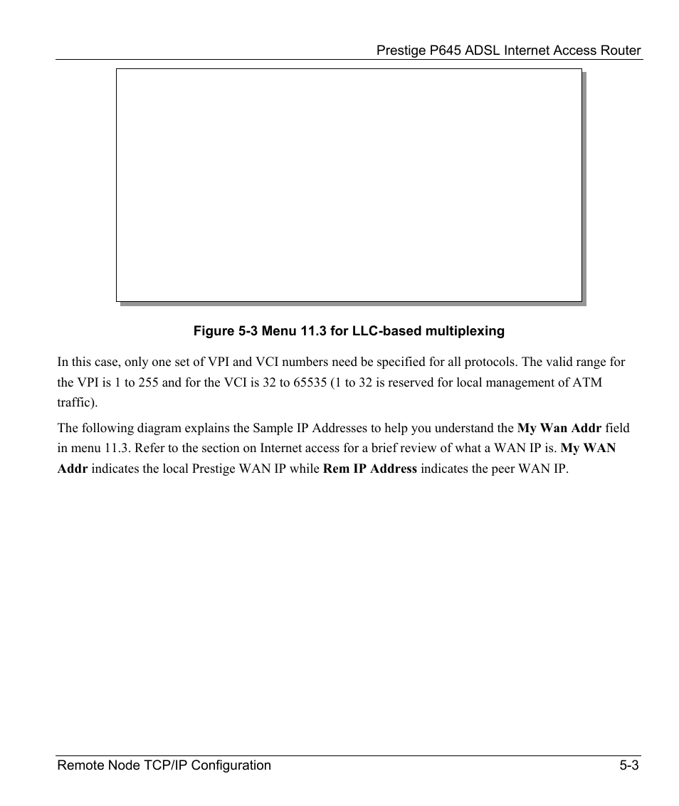 ZyXEL Communications Prestige 645R User Manual | Page 73 / 180