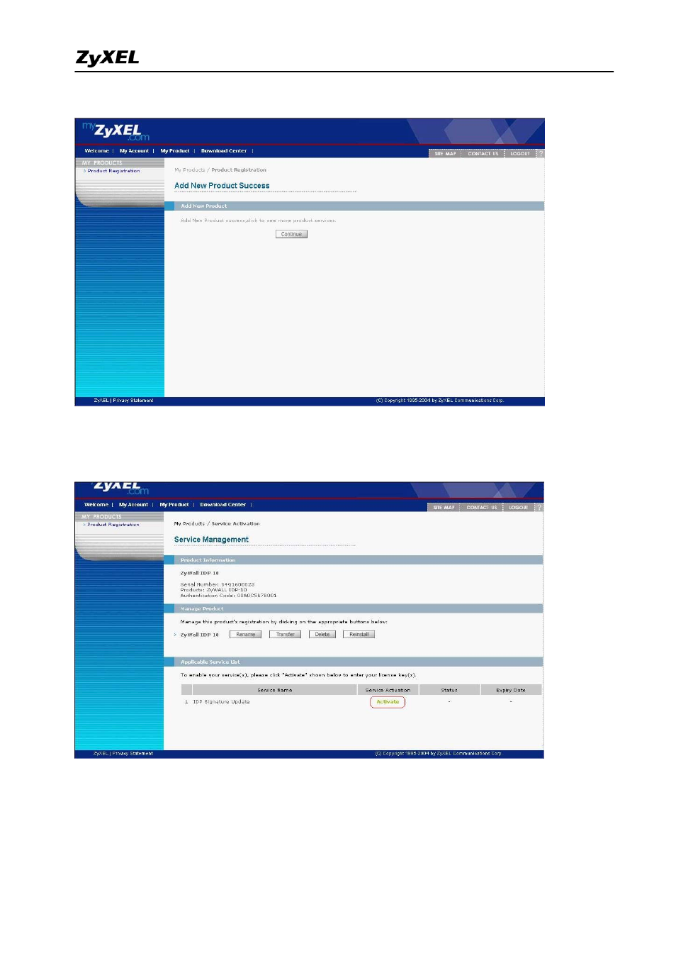 ZyXEL Communications ZYWALL IDP 10 User Manual | Page 14 / 42