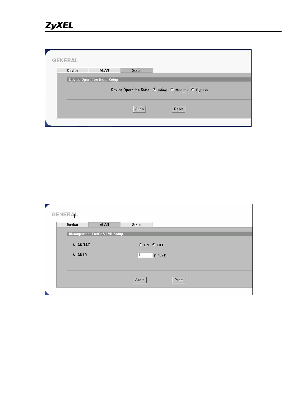 When should i use vlan tag function, How to restart device from web gui, console | ZyXEL Communications ZYWALL IDP 10 User Manual | Page 27 / 42