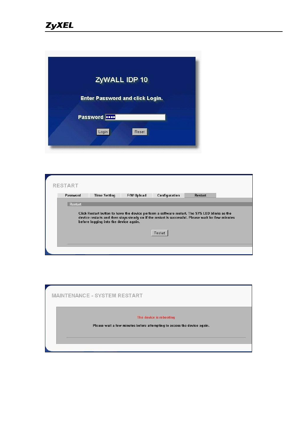 ZyXEL Communications ZYWALL IDP 10 User Manual | Page 28 / 42