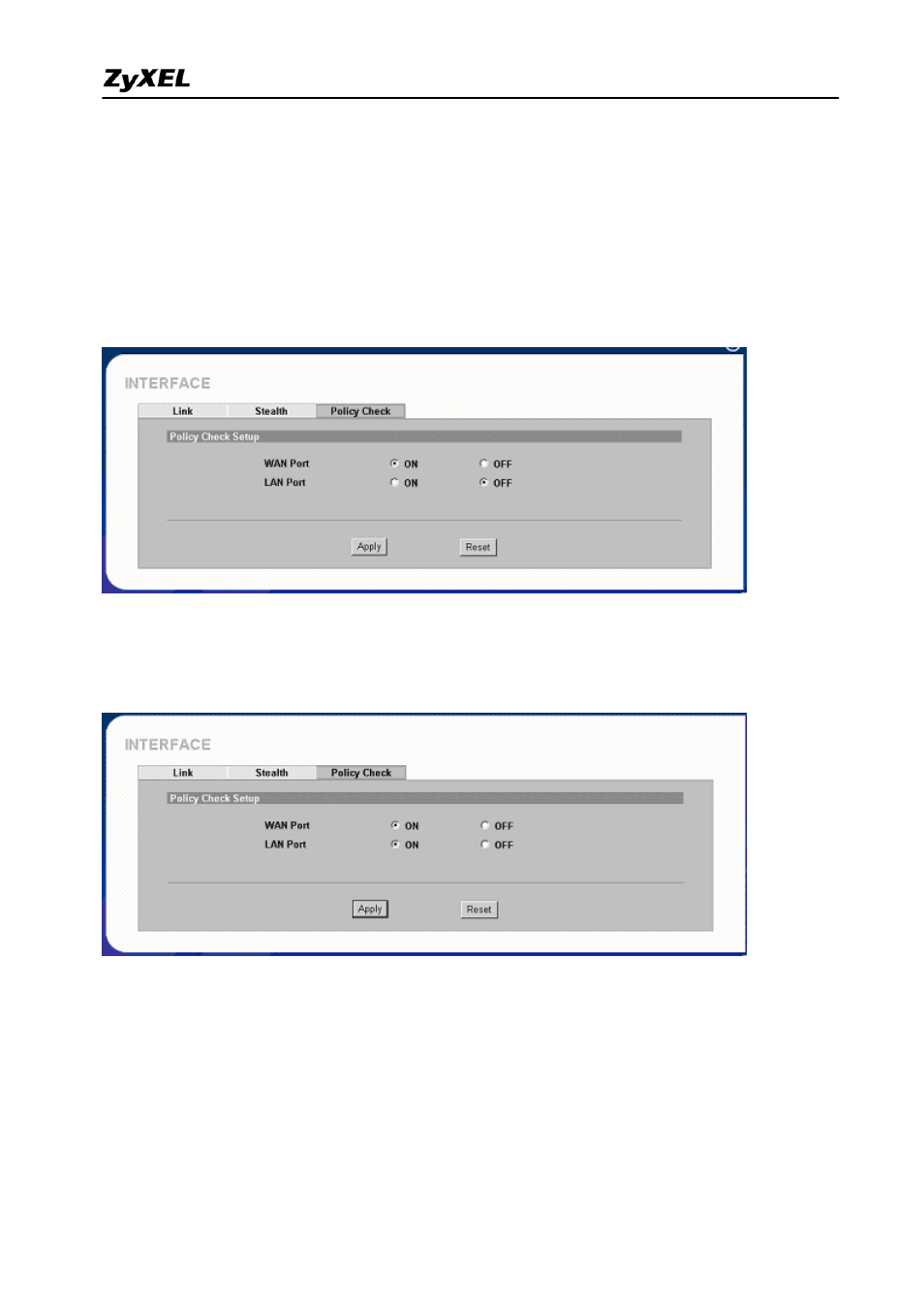 ZyXEL Communications ZYWALL IDP 10 User Manual | Page 9 / 42