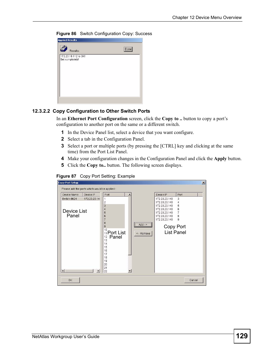 ZyXEL Communications Version 1.03 User Manual | Page 129 / 242