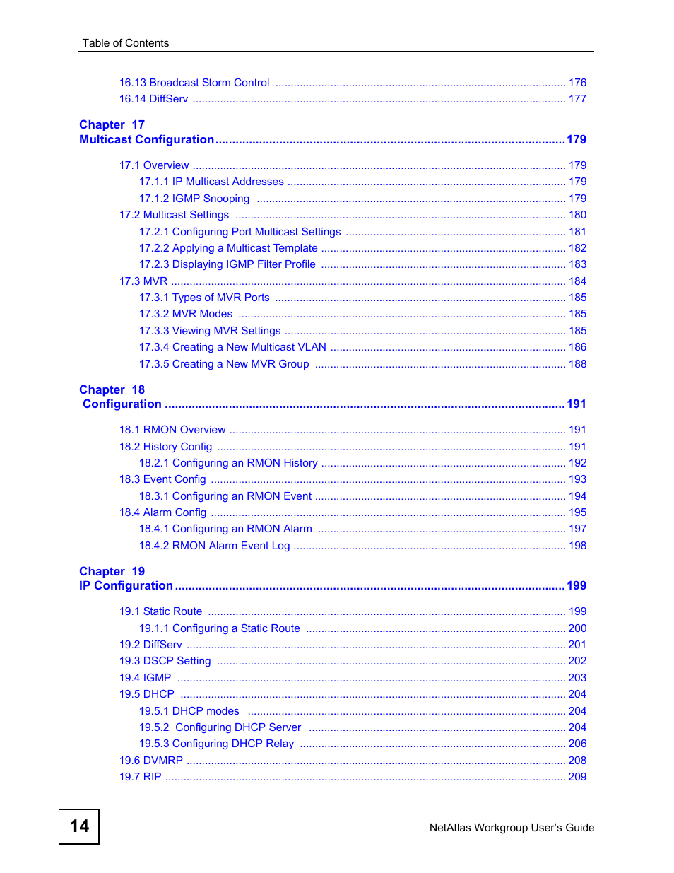 ZyXEL Communications Version 1.03 User Manual | Page 14 / 242