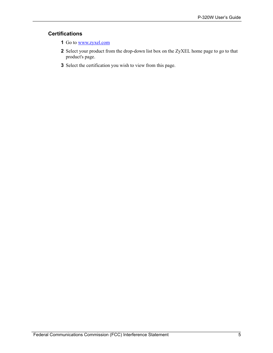 ZyXEL Communications 802.11g Wireless Firewall Router P-320W User Manual | Page 5 / 215
