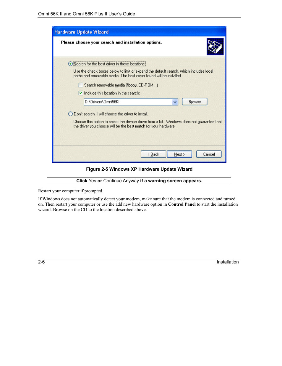 ZyXEL Communications Omni 56K II User Manual | Page 22 / 88