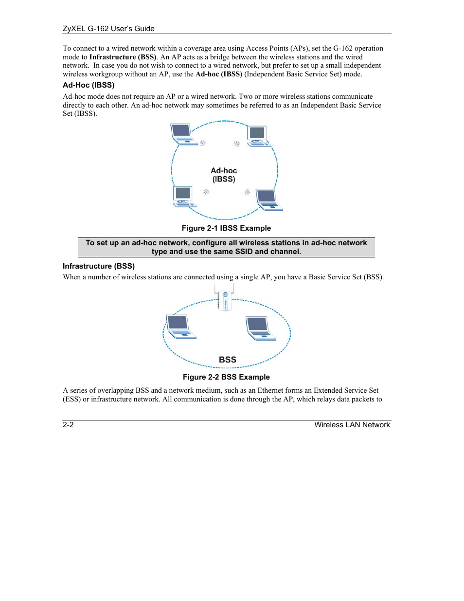 ZyXEL Communications G-162 User Manual | Page 18 / 85