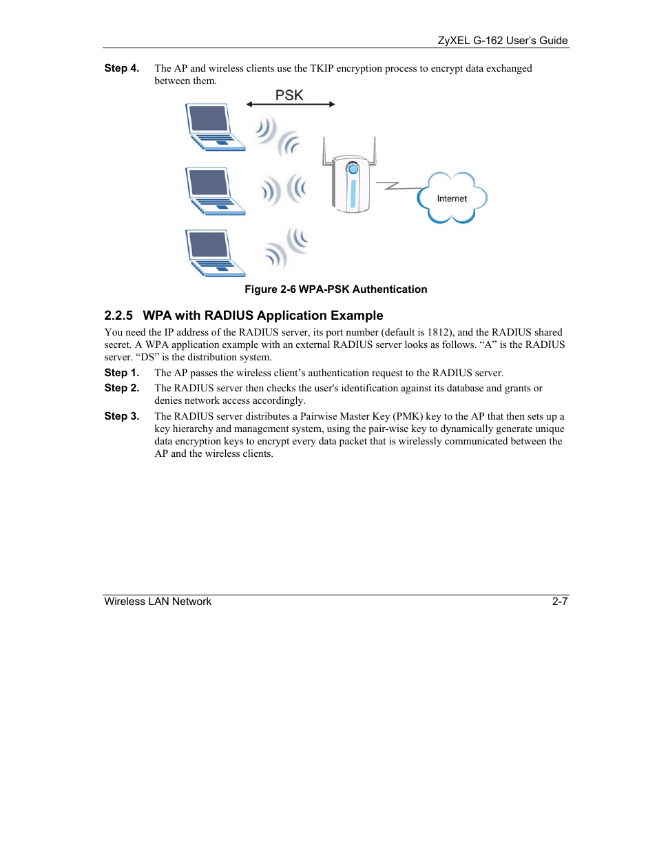 ZyXEL Communications G-162 User Manual | Page 23 / 85