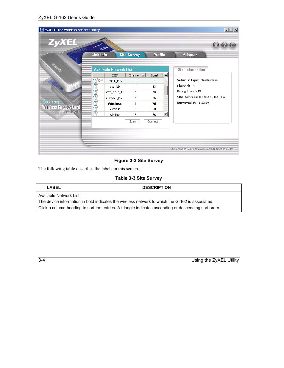 ZyXEL Communications G-162 User Manual | Page 30 / 85