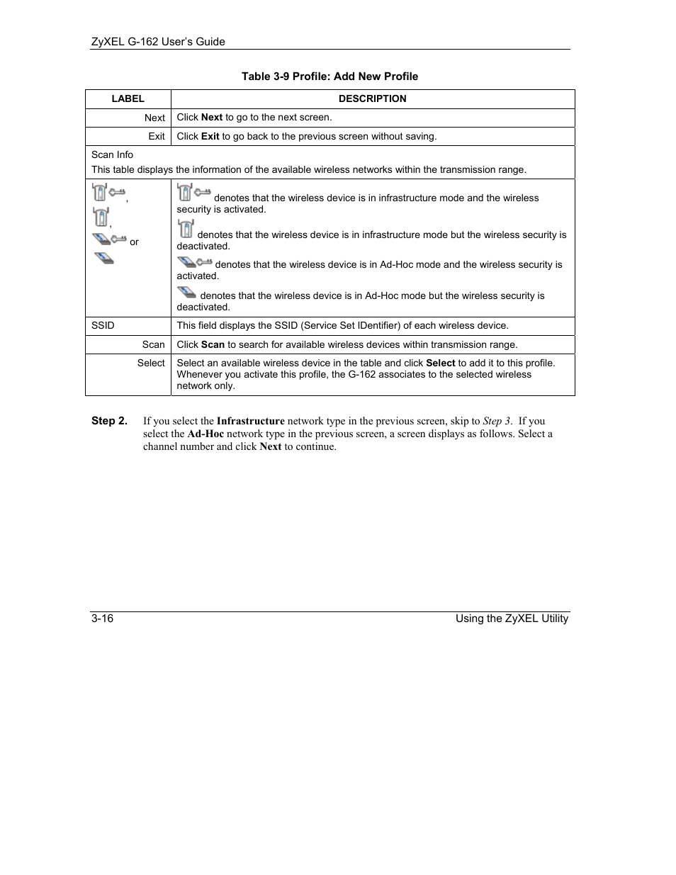 ZyXEL Communications G-162 User Manual | Page 42 / 85