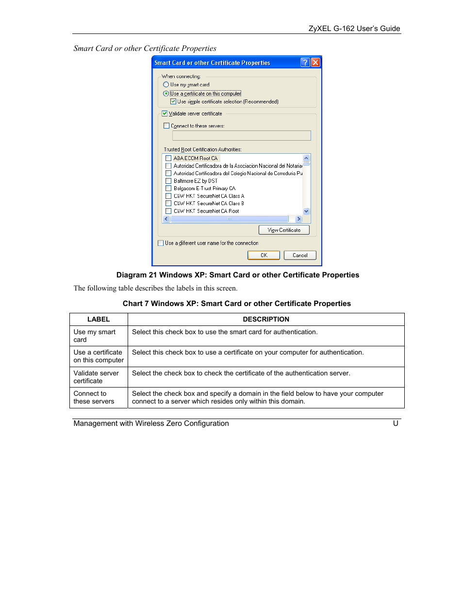 ZyXEL Communications G-162 User Manual | Page 75 / 85