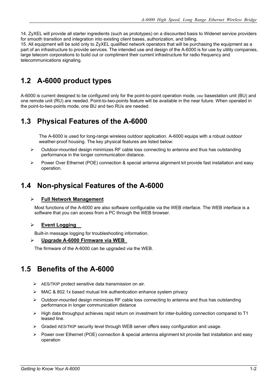 ZyXEL Communications ZyXEL ZyAIR A-6000 User Manual | Page 13 / 46