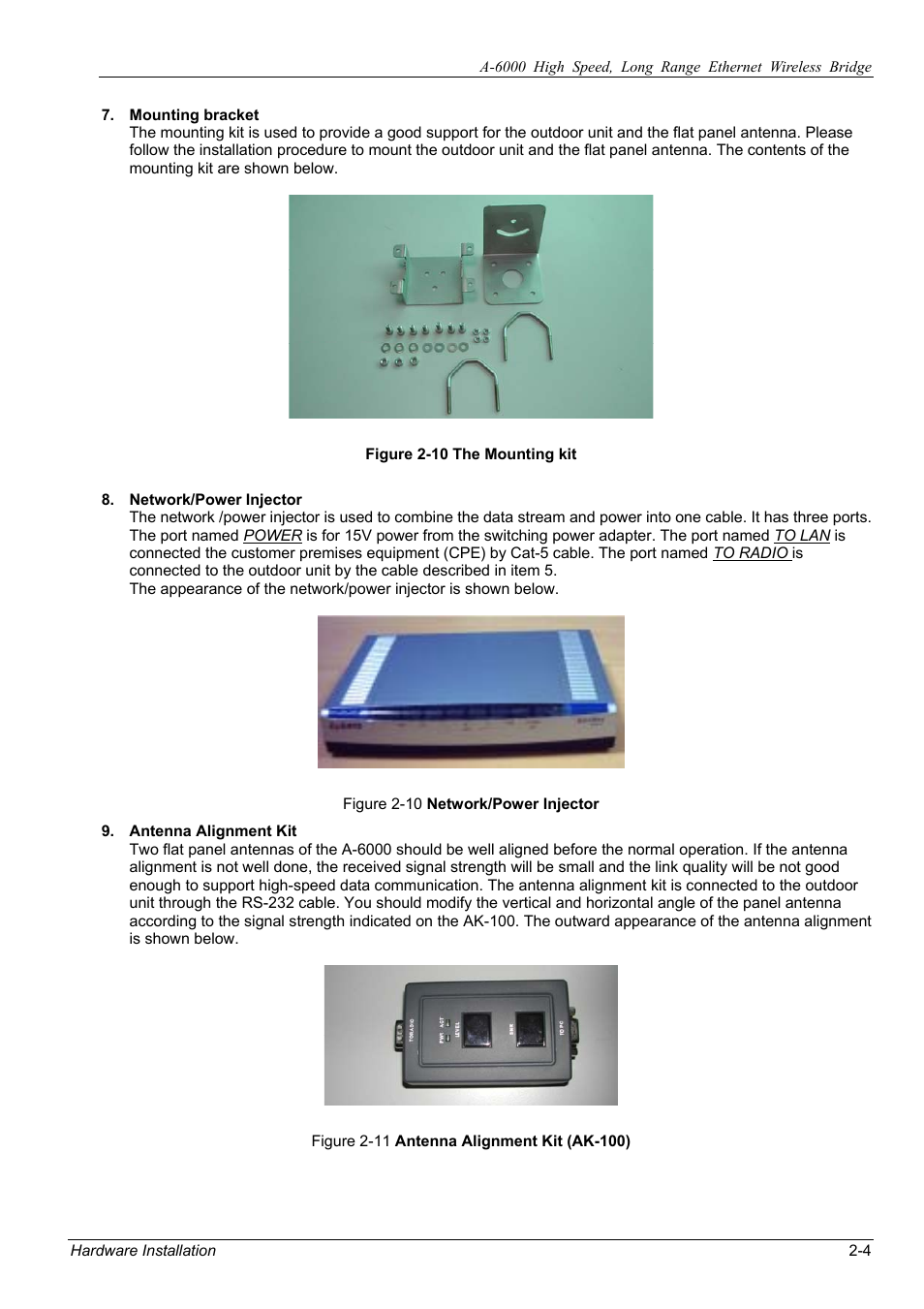 ZyXEL Communications ZyXEL ZyAIR A-6000 User Manual | Page 19 / 46