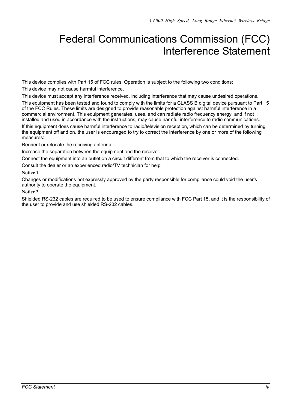 ZyXEL Communications ZyXEL ZyAIR A-6000 User Manual | Page 4 / 46