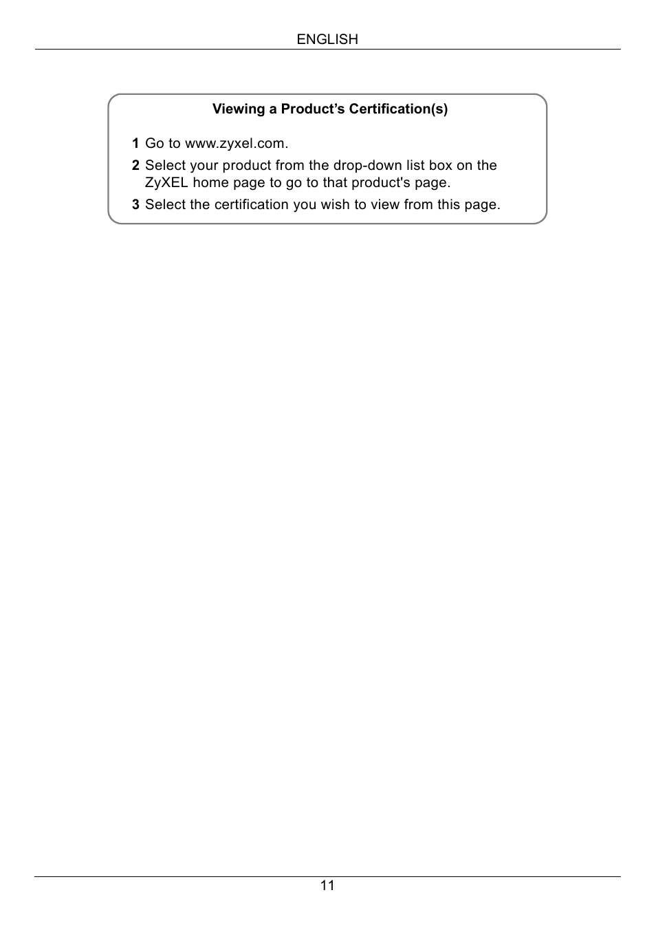 ZyXEL Communications STB-1001H User Manual | Page 12 / 13