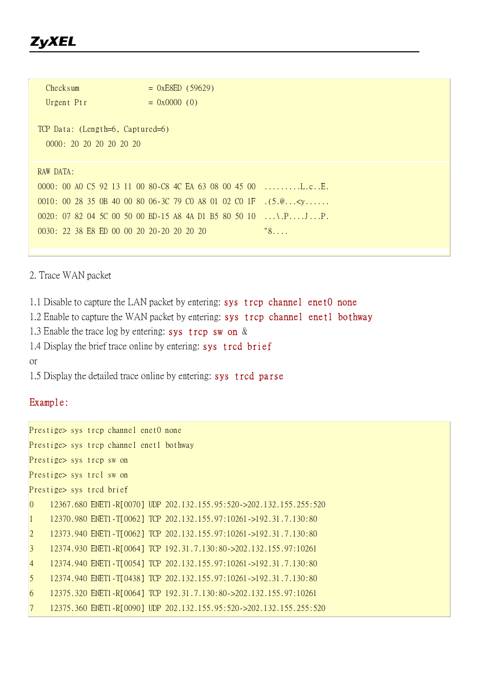 ZyXEL Communications 2304R-P1 User Manual | Page 103 / 124