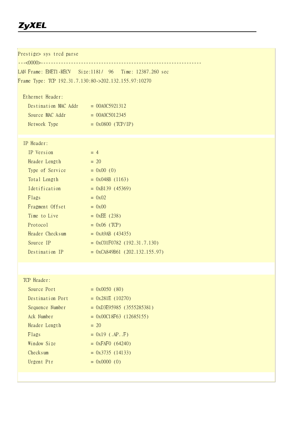 ZyXEL Communications 2304R-P1 User Manual | Page 104 / 124