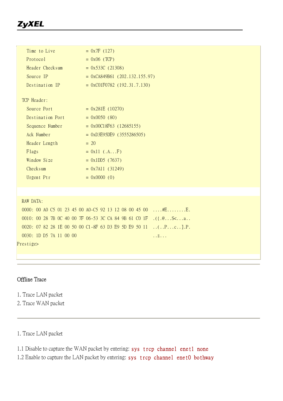 ZyXEL Communications 2304R-P1 User Manual | Page 107 / 124