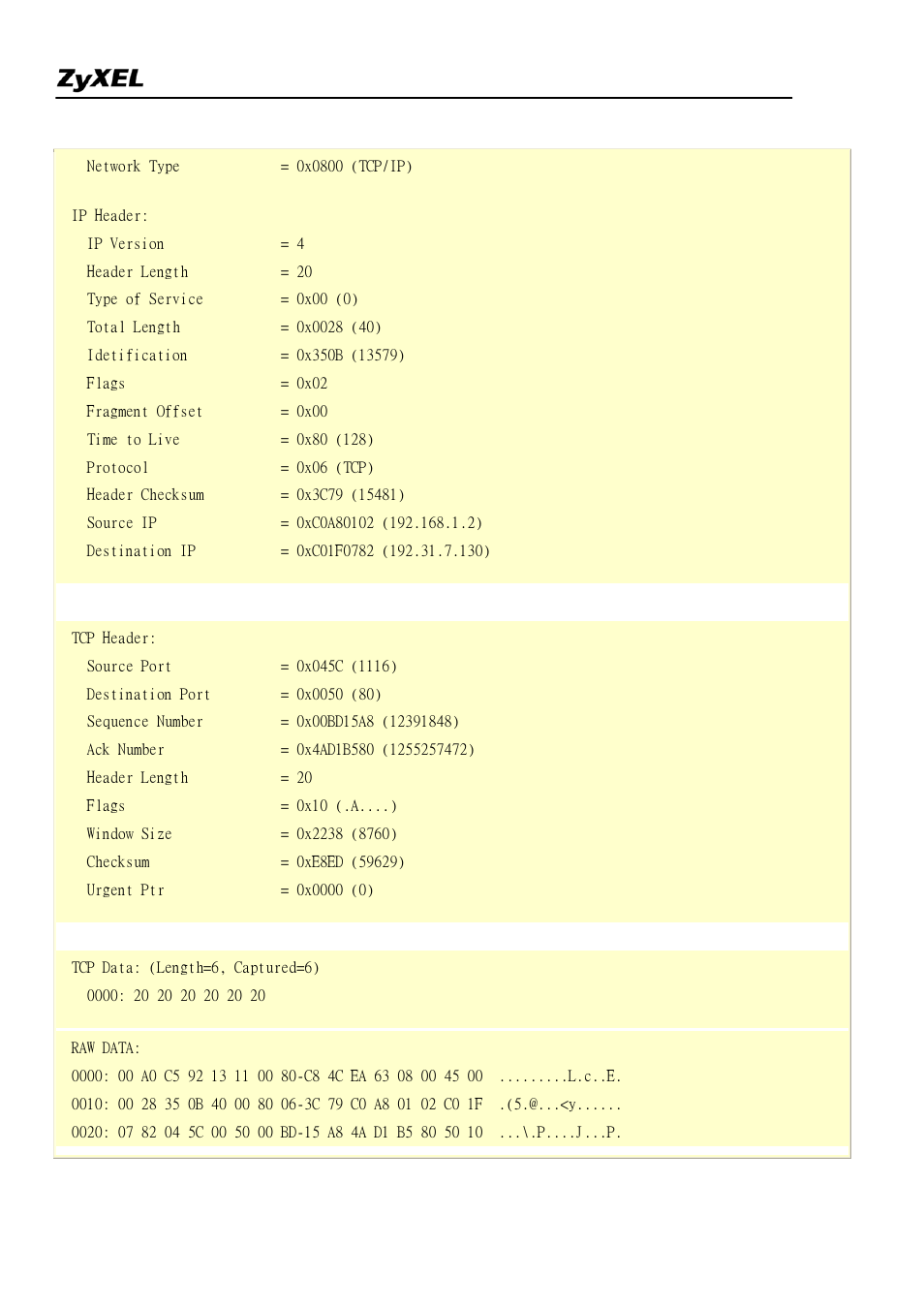 ZyXEL Communications 2304R-P1 User Manual | Page 121 / 124