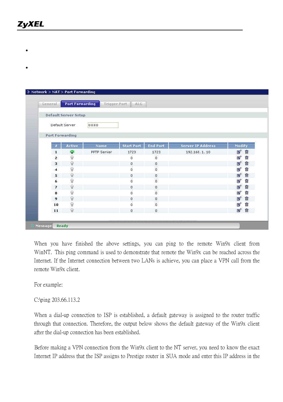 ZyXEL Communications 2304R-P1 User Manual | Page 16 / 124