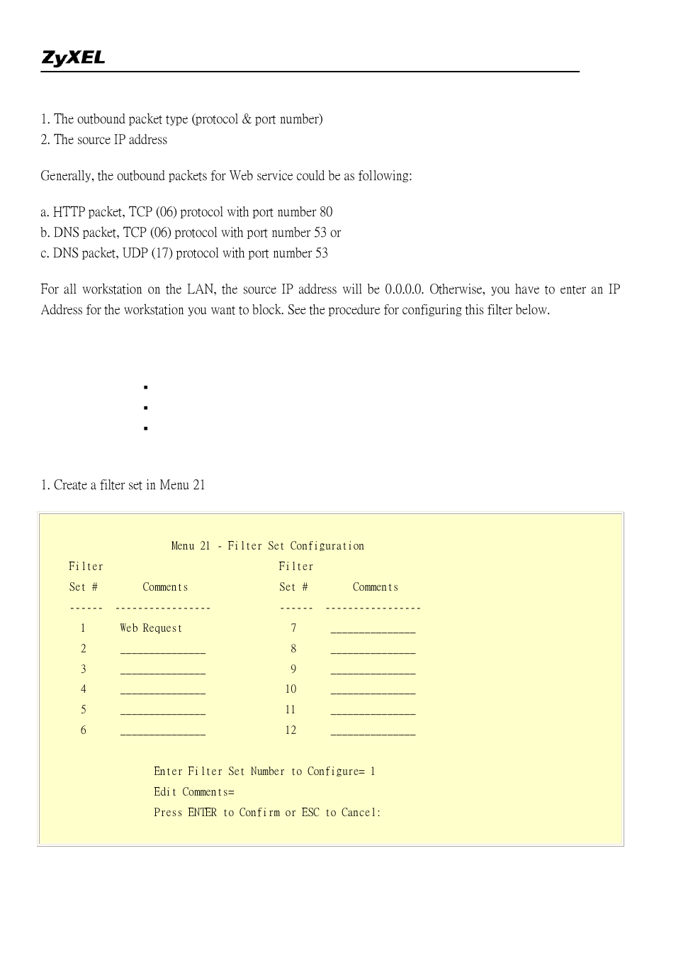 ZyXEL Communications 2304R-P1 User Manual | Page 23 / 124