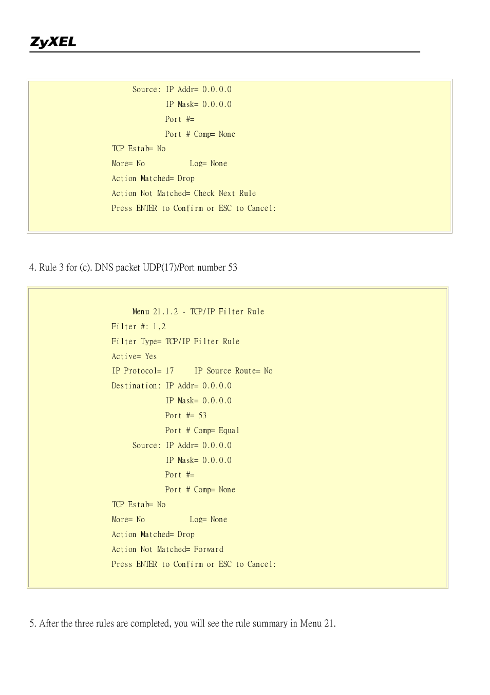 ZyXEL Communications 2304R-P1 User Manual | Page 25 / 124