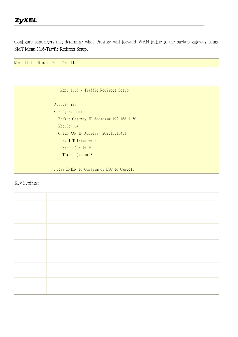 ZyXEL Communications 2304R-P1 User Manual | Page 58 / 124