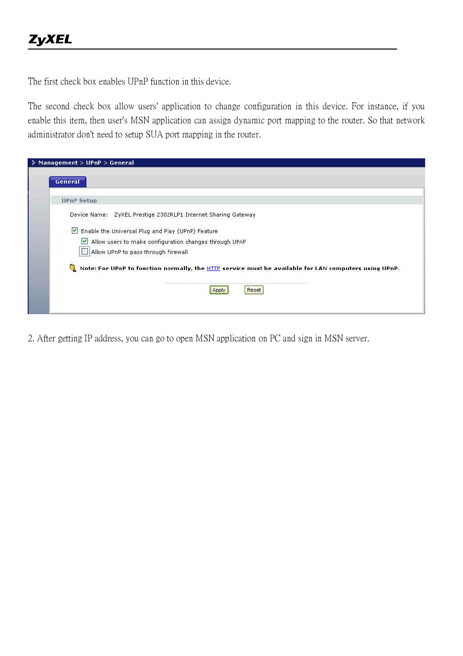 ZyXEL Communications 2304R-P1 User Manual | Page 62 / 124