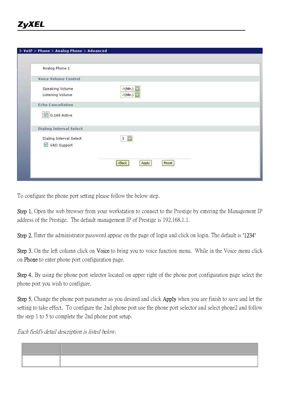 ZyXEL Communications 2304R-P1 User Manual | Page 71 / 124