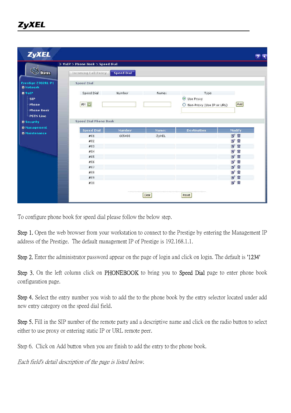 ZyXEL Communications 2304R-P1 User Manual | Page 73 / 124