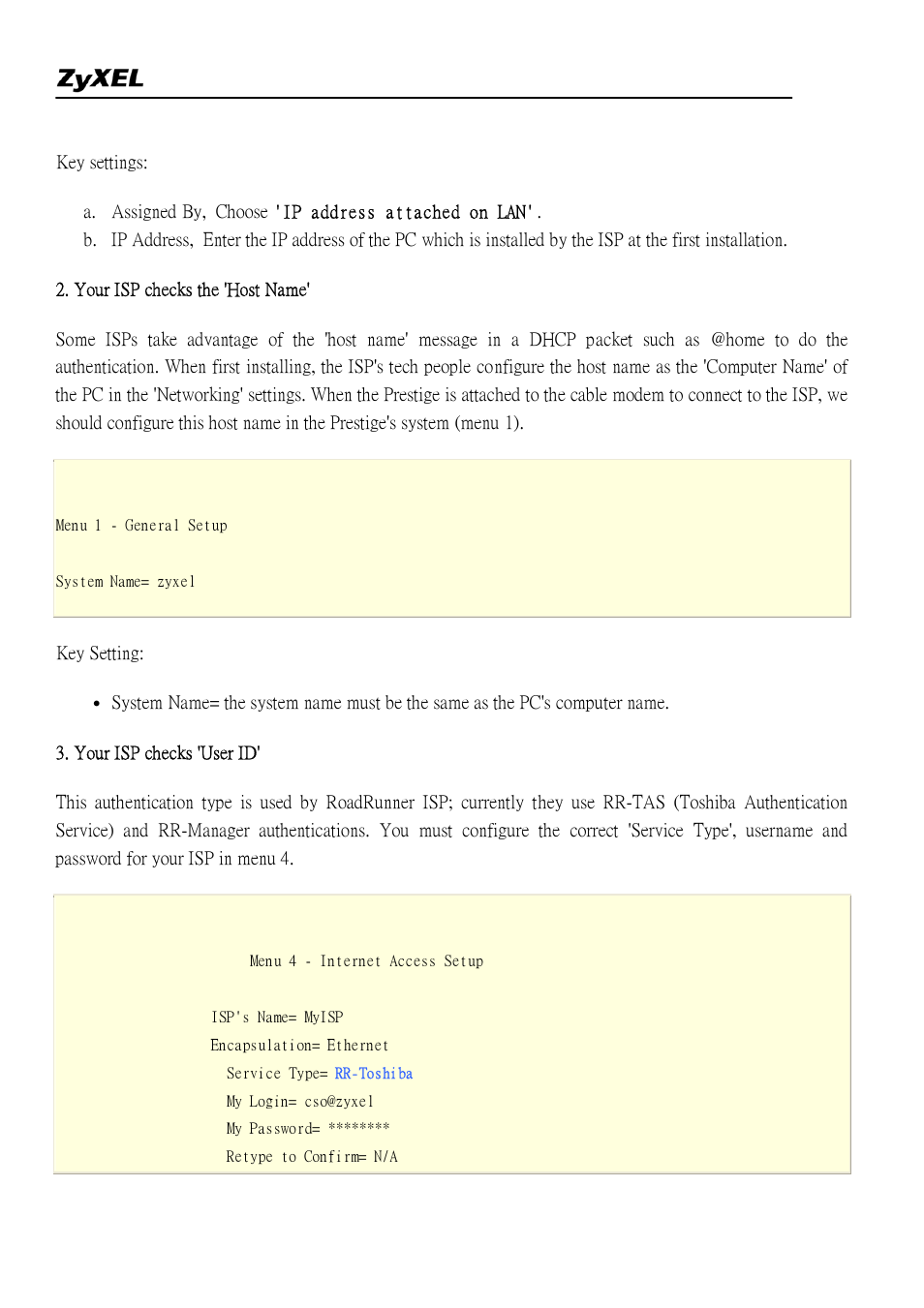 ZyXEL Communications 2304R-P1 User Manual | Page 85 / 124