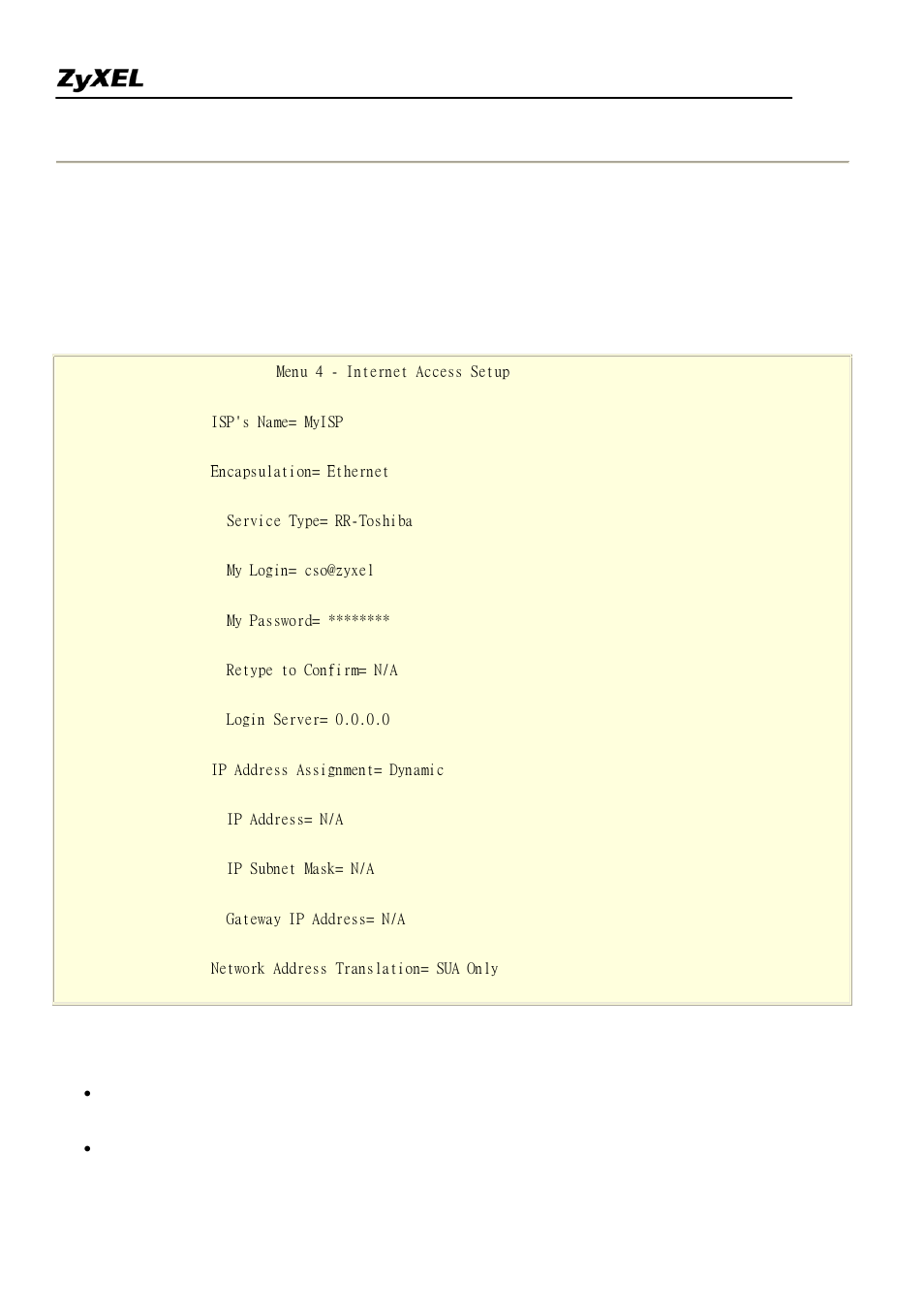 ZyXEL Communications 2304R-P1 User Manual | Page 97 / 124