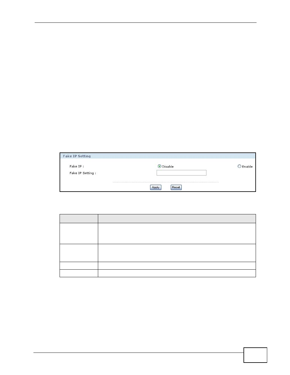 10 the fake ip screen, Figure 64 server > fake ip, Table 31 server > fake ip | ZyXEL Communications IP PBX X6004 User Manual | Page 163 / 592