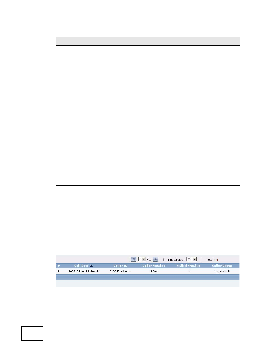 1 the report screen, Figure 245 cdr query > report | ZyXEL Communications IP PBX X6004 User Manual | Page 424 / 592