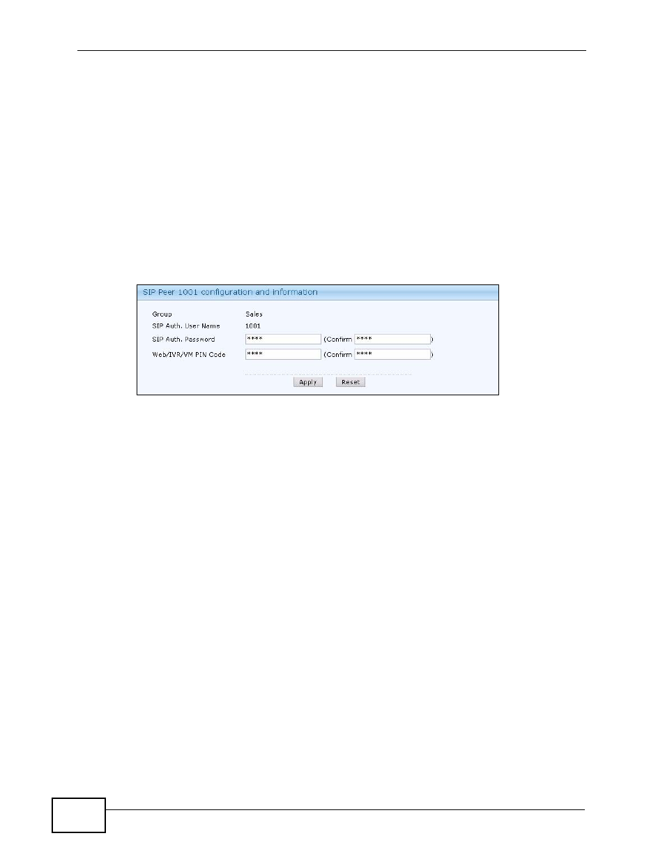 3 changing your security information, Figure 30 tutorial: changing security information, Changing your security information | ZyXEL Communications IP PBX X6004 User Manual | Page 94 / 592