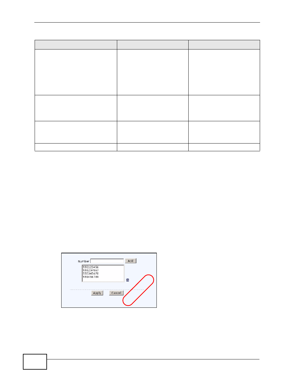 Exam pl e | ZyXEL Communications IP PBX X6004 User Manual | Page 96 / 592