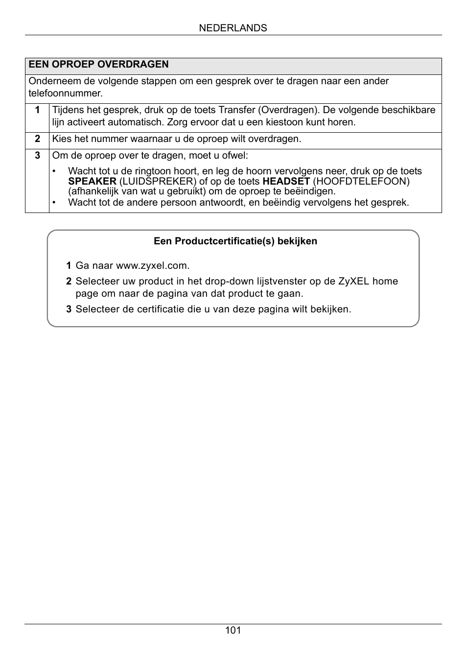 ZyXEL Communications V500-T1 User Manual | Page 101 / 154