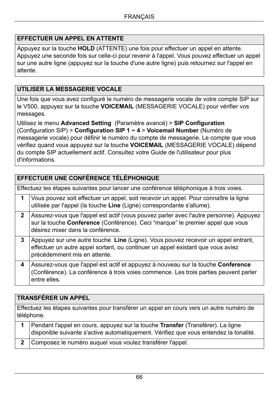 ZyXEL Communications V500-T1 User Manual | Page 66 / 154
