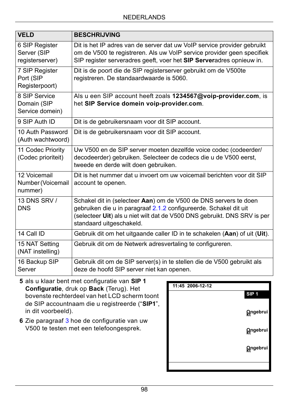 Zyxel | ZyXEL Communications V500-T1 User Manual | Page 98 / 154